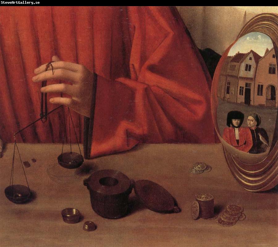 Petrus Christus Details of St.Eligius